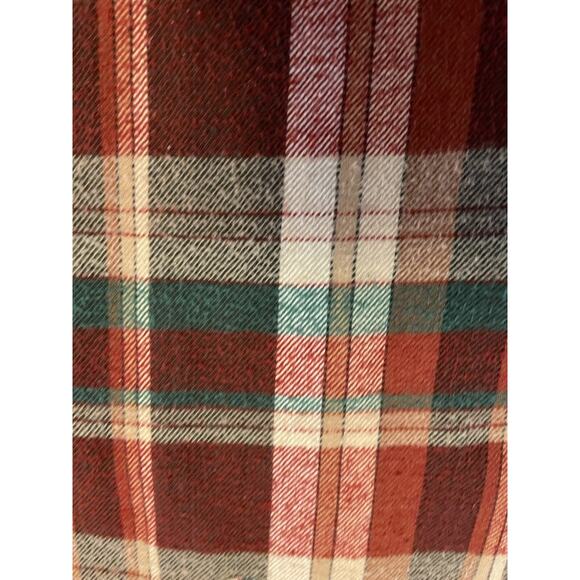 Northwest Territory Plaid Flannel Button Up Collared Shirt Size Medium - Picture 6 of 11